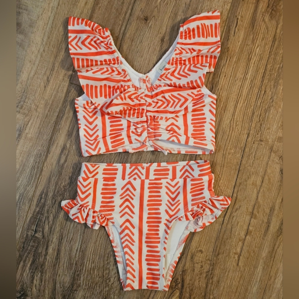 Kate Quinn Two-Piece Ruffle Swimwear